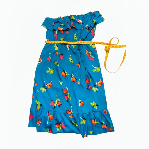 FINAL DAYS $5 Old Navy Blue Strapless Summer Dress.  CLOSET CLOSING - Picture 6 of 6